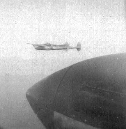 9FS P-38s on mission