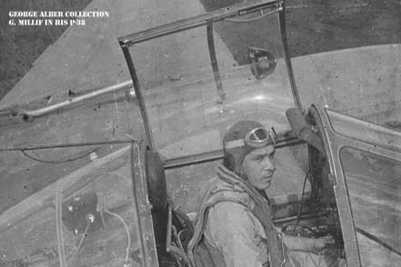 Gil Milliff in his P-38