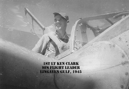 Fighter pilot 1st Lt Ken Clark