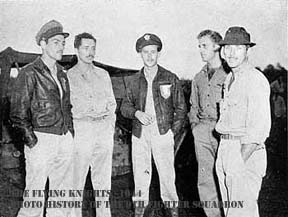 9FS fighter pilots