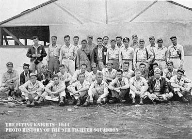 9FS fighter pilots group photo