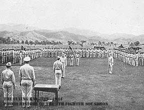 9FS formation for medal presentations